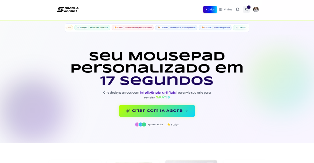 mousepad personalizado